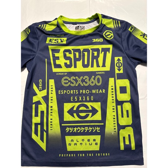 ESX360 Esports Gaming T-Shirt Pro Wear League of Gamers Size 10/12 - Picture 1 of 3